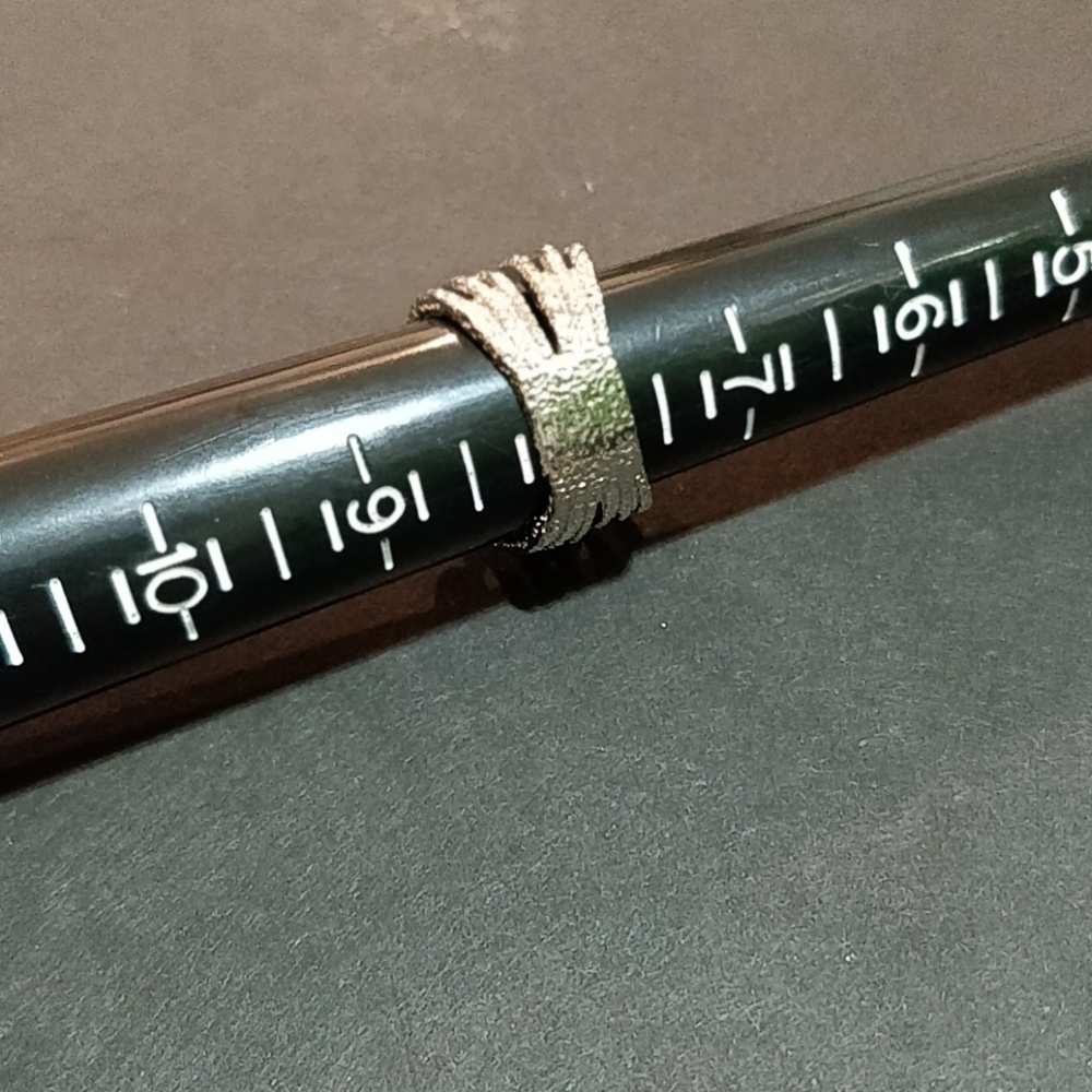 * Silver Multi Layered Ring Look - image 5